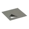 Typische Verlegung oder Einbausituation für den Artikel 0287 von WARCO - Nawierzchnia gumowa na schody, Farbton Klasyczny granit in der Abmessung 1000 x 1000 x 18 mm.