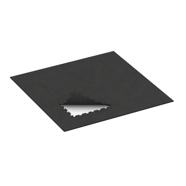Typische Verlegung oder Einbausituation für den Artikel 3959 von WARCO - Nawierzchnia sportowa dla psów HD, Farbton Antracyt in der Abmessung 1000 x 1000 x 18 mm.
