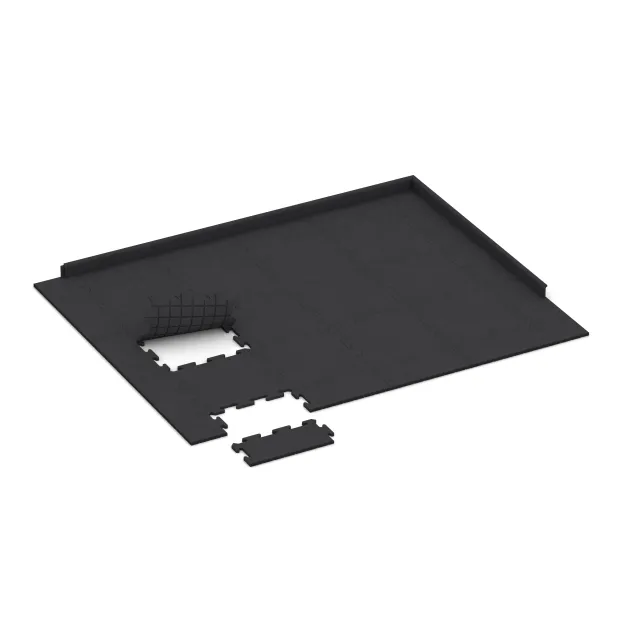 Typische Verlegung oder Einbausituation für den Artikel 4678 von WARCO - Płyta brzegowa HD Fine, Farbton Antracyt in der Abmessung 500 x 235 x 18 mm.