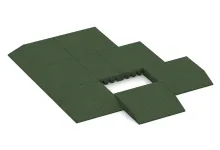 Płyta obrzeżowa (bok w kszałcie klina)