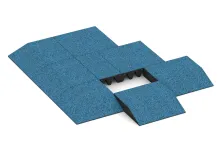 Płyta obrzeżowa (bok w kszałcie klina)