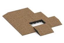 Płyta obrzeżowa (bok w kszałcie klina)