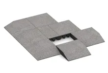 Płyta obrzeżowa (bok w kszałcie klina)