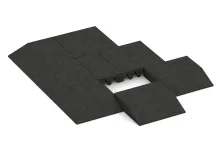 Płyta obrzeżowa (bok w kszałcie klina)