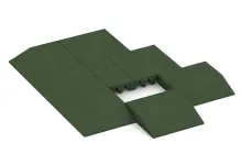 Płyta obrzeżowa (bok w kszałcie klina)