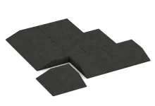 Płyta narożna (dwa boki w kształcie klina)