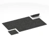 Typische Verlegung oder Einbausituation für den Artikel 6460 von WARCO - Nawierzchnia Fitness Kompakt, Farbton Żółty lekko nakrapiany in der Abmessung 50 × 50 × 0,8 cm.