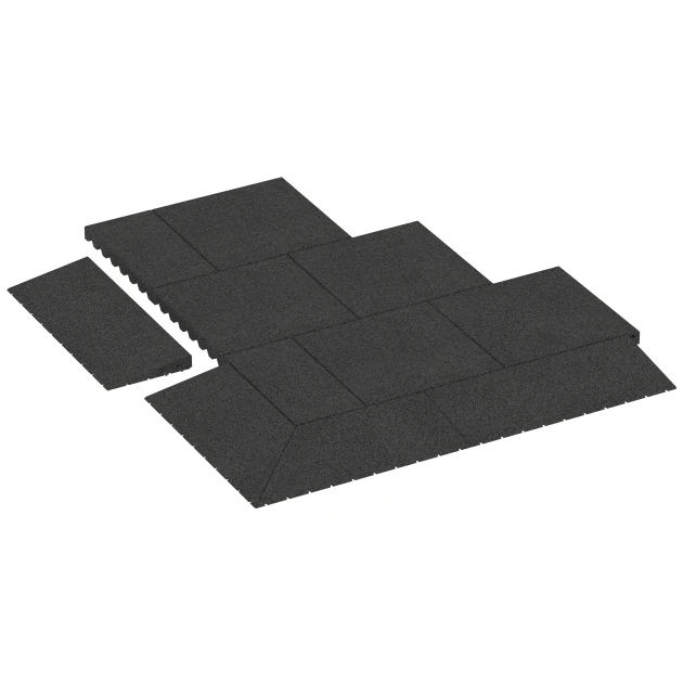 Typische Verlegung oder Einbausituation für den Artikel 2508 von WARCO - Rampa progowa 75 cm, Farbton Antracyt in der Abmessung 75 x 30 cm | 8 < 50 mm.