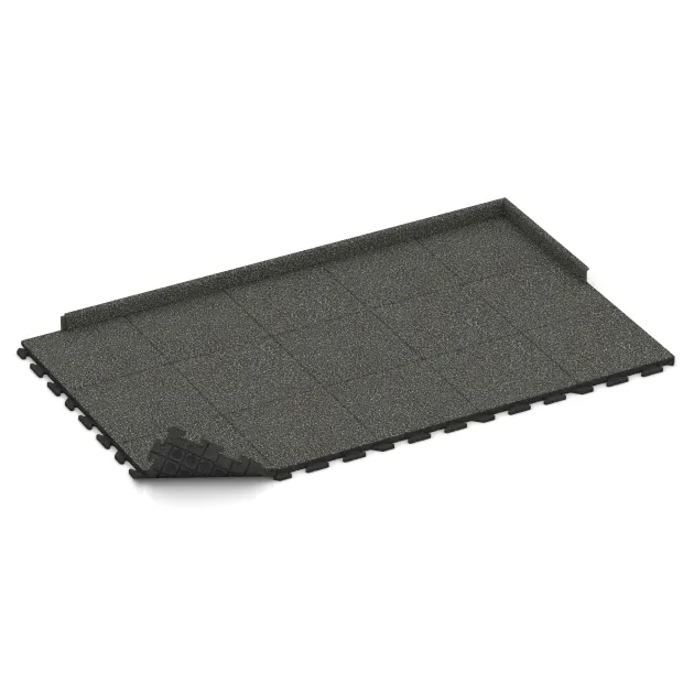 Typische Verlegung oder Einbausituation für den Artikel 1339 von WARCO - Płytka na obrzeża basenu Classic, Farbton Ciemny granit in der Abmessung 500 x 500 x 40 mm.