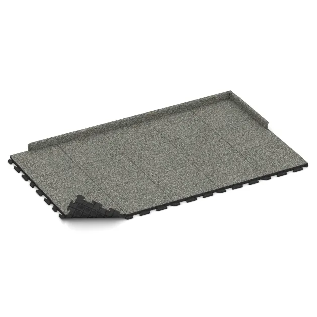 Typische Verlegung oder Einbausituation für den Artikel 1340 von WARCO - Płytka na obrzeża basenu Classic, Farbton Klasyczny granit in der Abmessung 500 x 500 x 40 mm.