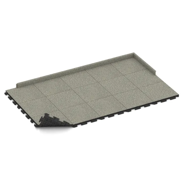 Typische Verlegung oder Einbausituation für den Artikel 1341 von WARCO - Płytka na obrzeża basenu Classic, Farbton Jasny granit in der Abmessung 500 x 500 x 40 mm.