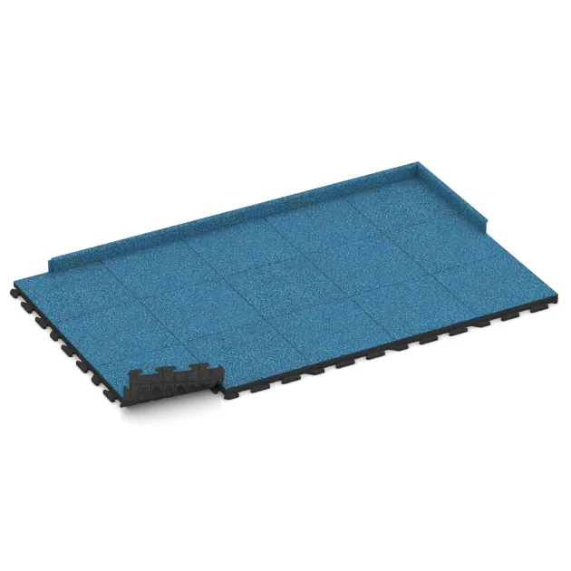 Typische Verlegung oder Einbausituation für den Artikel 1429 von WARCO - Płytka tarasowa Classic, Farbton Atlantyk in der Abmessung 500 x 500 x 50 mm.
