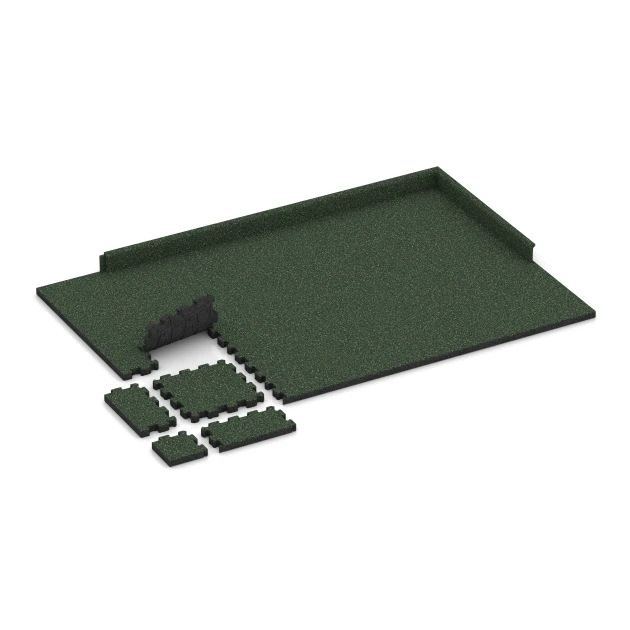 Typische Verlegung oder Einbausituation für den Artikel 5228 von WARCO - Płytka na obrzeża basenu bezfugowa, Farbton Trawnik angielski in der Abmessung 30,6 x 30,6 x 3 cm | 0,094 m².