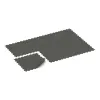 Typische Verlegung oder Einbausituation für den Artikel 1019 von WARCO - Nawierzchnia Fitness Kompakt, Farbton Ciemny granit in der Abmessung 970 x 970 x 8 mm.