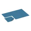 Typische Verlegung oder Einbausituation für den Artikel 1029 von WARCO - Nawierzchnia Fitness Kompakt, Farbton Atlantyk in der Abmessung 970 x 970 x 8 mm.