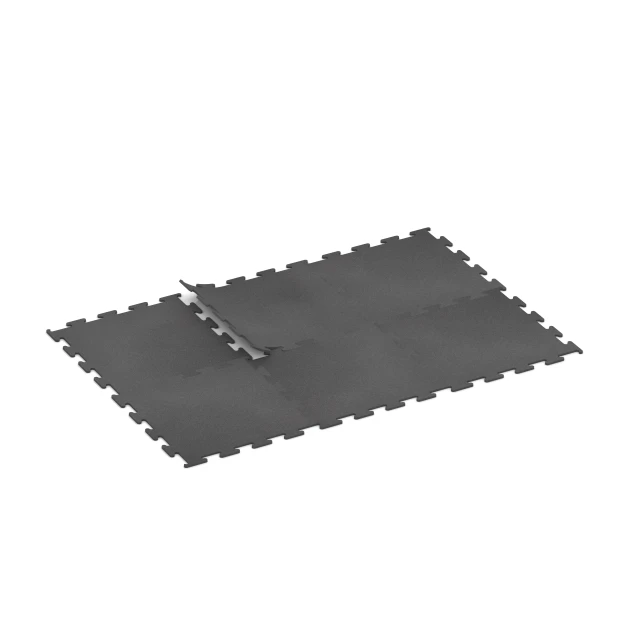 Typische Verlegung oder Einbausituation für den Artikel 3747 von WARCO - Nawierzchnia Fitness Performance Elite, Farbton Antracyt in der Abmessung 100 x 100 x 1,5 cm | 1,00 m².
