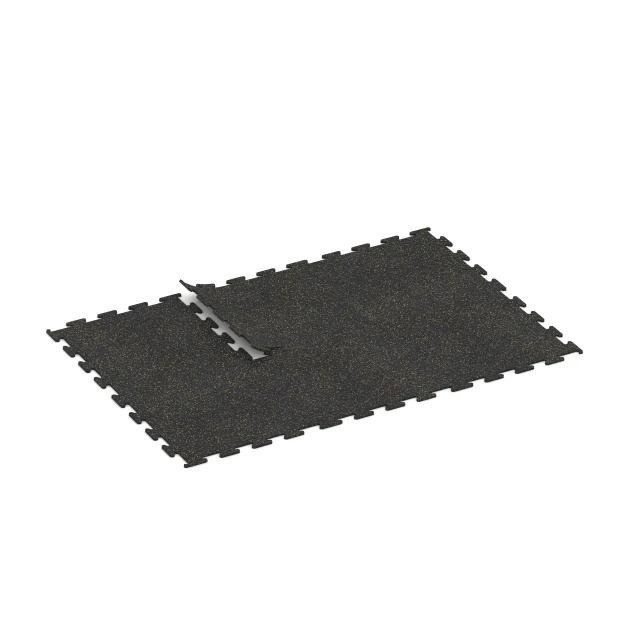 Typische Verlegung oder Einbausituation für den Artikel 3756 von WARCO - Fitness Performance Elite Nawierzchnia Treningowa, Farbton Żółty lekko nakrapiany in der Abmessung 100 x 100 x 1,5 cm | 1,00 m².