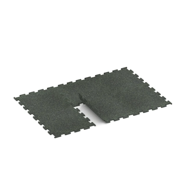 Typische Verlegung oder Einbausituation für den Artikel 6979 von WARCO - Fitness Performance Elite Nawierzchnia Treningowa, Farbton Zielony lekko nakrapiany in der Abmessung 100 x 100 x 2 cm | 1,00 m².