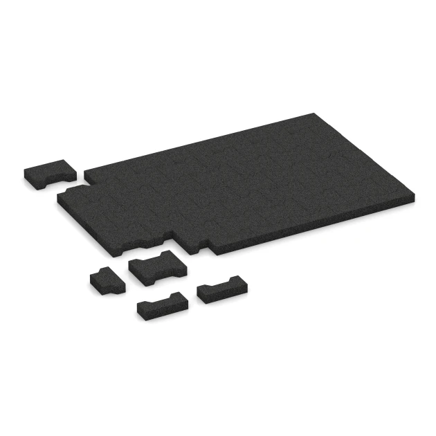 Typische Verlegung oder Einbausituation für den Artikel 3845 von WARCO - Kostka brukowa, Farbton Antracyt in der Abmessung 20 × 16,5 × 4,3 cm | 0,0278 m².