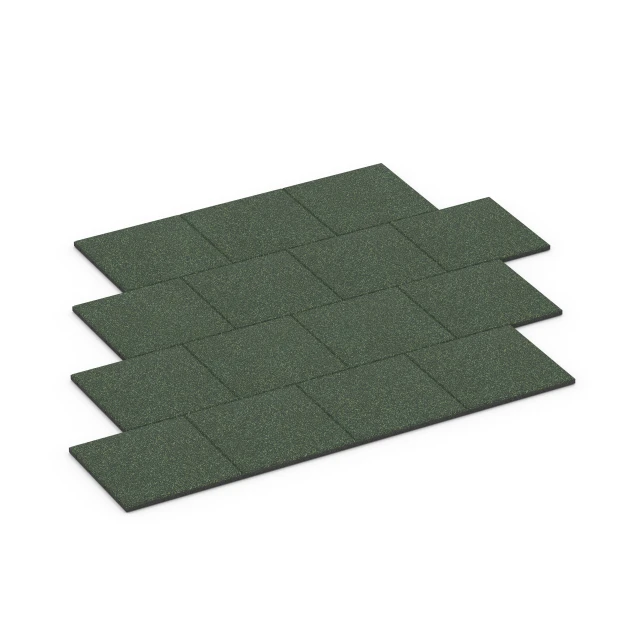 Typische Verlegung oder Einbausituation für den Artikel 6415 von WARCO - Płyta amortyzująca – 90 cm, Farbton Trawnik angielski in der Abmessung 50 x 50 x 3 cm | 0,25 m².