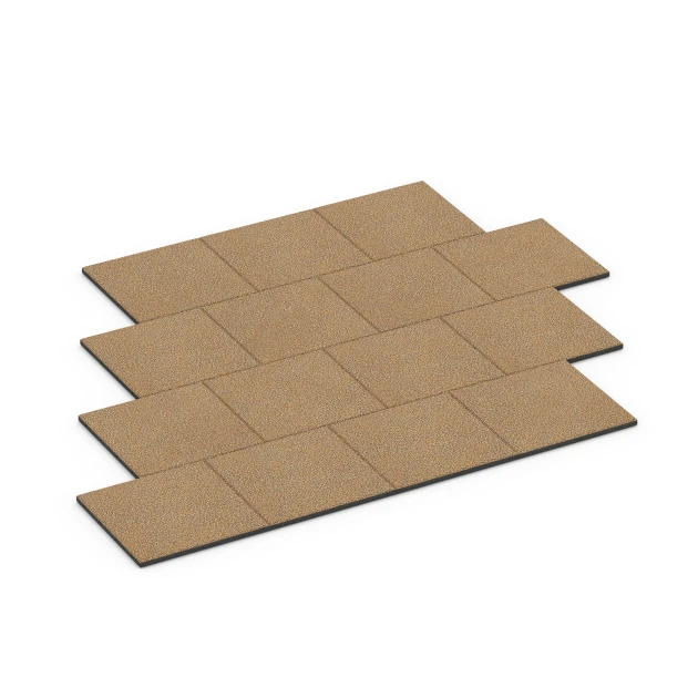 Typische Verlegung oder Einbausituation für den Artikel 6421 von WARCO - Płyta amortyzująca – 90 cm, Farbton Rattan in der Abmessung 50 x 50 x 3 cm | 0,25 m².
