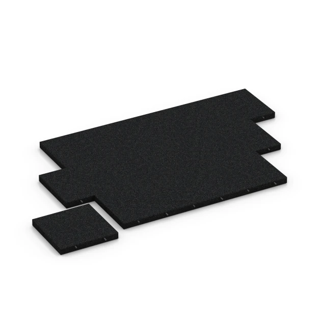 Typische Verlegung oder Einbausituation für den Artikel 6265 von WARCO - Płyta amortyzująca – 180 cm, Farbton Antracyt in der Abmessung 50 x 50 x 6 cm.