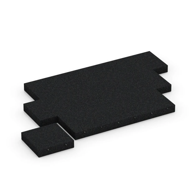 Typische Verlegung oder Einbausituation für den Artikel 6277 von WARCO - Płyta amortyzująca – 300 cm, Farbton Antracyt in der Abmessung 50 x 50 x 11 cm.