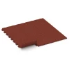 Typische Verlegung oder Einbausituation für den Artikel 7053 von WARCO - Płyta gumowa na taras Linea, Farbton Czerwony ceglasty in der Abmessung 50 x 50 x 3 cm | 0,25 m².