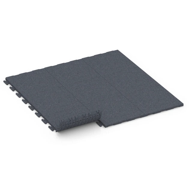 Typische Verlegung oder Einbausituation für den Artikel 6978 von WARCO - Płytka fitness Classic, Farbton Szary łupkowy in der Abmessung 50 x 50 x 3 cm | 0,25 m².