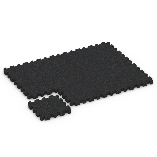 Typische Verlegung oder Einbausituation für den Artikel 6309 von WARCO - Płyta puzzle na plac zabaw, Farbton Antracyt in der Abmessung 50 x 50 x 6 cm | 0,25 m².