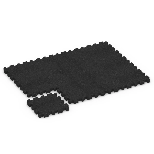 Typische Verlegung oder Einbausituation für den Artikel 6305 von WARCO - Płyta puzzle na plac zabaw, Farbton Antracyt in der Abmessung 50 x 50 x 5 cm | 0,25 m².