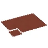 Typische Verlegung oder Einbausituation für den Artikel 6984 von WARCO - Mata fitness puzzle, Farbton Czerwony ceglasty in der Abmessung 50 x 50 x 2 cm | 0,25 m².