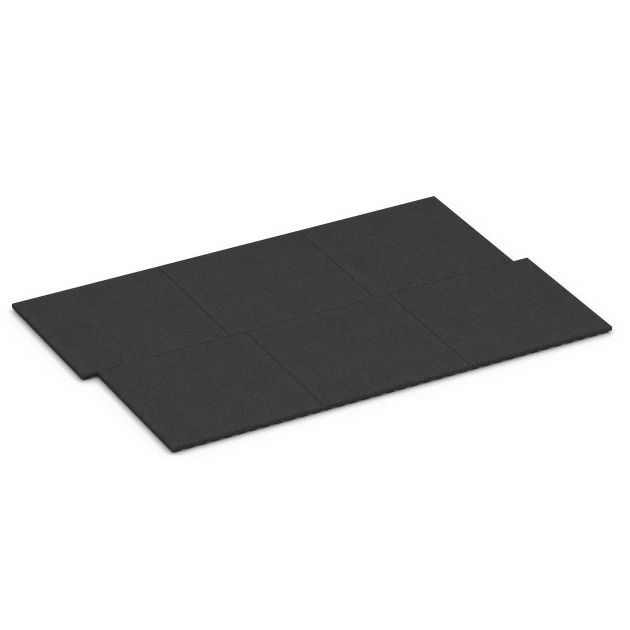 Typische Verlegung oder Einbausituation für den Artikel 6387 von WARCO - Mata stajenna Luksus, Farbton Antracyt in der Abmessung 100 x 100 x 4,5 cm | 1,00 m².