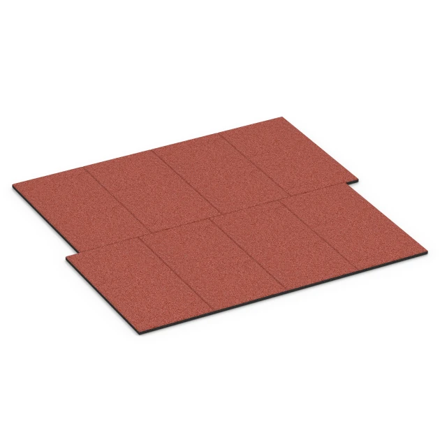 Typische Verlegung oder Einbausituation für den Artikel 6382 von WARCO - Mata stajenna, Farbton Czerwony ceglasty in der Abmessung 100 x 50 x 3 cm | 0,50 m².