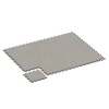Typische Verlegung oder Einbausituation für den Artikel 6752 von WARCO - Mata na plac zabaw, Farbton Szary granit in der Abmessung 44,6 x 44,6 x 1,8 cm.
