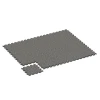 Typische Verlegung oder Einbausituation für den Artikel 6895 von WARCO - Podłoga do sportów kynologicznych, Farbton Ciemnoszary granit in der Abmessung 44,6 x 44,6 x 1,8 cm.