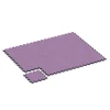 Typische Verlegung oder Einbausituation für den Artikel 6936 von WARCO - Mata puzzle na plac zabaw, Farbton Lawenda in der Abmessung 44,6 x 44,6 × 2,8 cm.