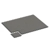 Typische Verlegung oder Einbausituation für den Artikel 6949 von WARCO - Płyty na boisko, Farbton Ciemnoszary granit in der Abmessung 44,6 x 44,6 × 2,8 cm.