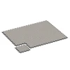 Typische Verlegung oder Einbausituation für den Artikel 6950 von WARCO - Płyty na boisko, Farbton Szary granit in der Abmessung 44,6 x 44,6 × 2,8 cm.