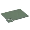 Typische Verlegung oder Einbausituation für den Artikel 6951 von WARCO - Płyty na boisko, Farbton Trawnik angielski in der Abmessung 44,6 x 44,6 × 2,8 cm.
