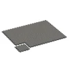 Typische Verlegung oder Einbausituation für den Artikel 6877 von WARCO - Fitness Max Floor System, Farbton Ciemnoszary granit in der Abmessung 44,6 x 44,6 × 2,8 cm.