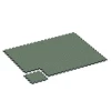 Typische Verlegung oder Einbausituation für den Artikel 6879 von WARCO - Fitness Max Floor System, Farbton Trawnik angielski in der Abmessung 44,6 x 44,6 × 2,8 cm.