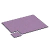 Typische Verlegung oder Einbausituation für den Artikel 6882 von WARCO - Fitness Max Floor System, Farbton Lawenda in der Abmessung 44,6 x 44,6 × 2,8 cm.
