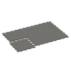 Typische Verlegung oder Einbausituation für den Artikel 6850 von WARCO - Fitness Active podłoga, Farbton Ciemnoszary granit in der Abmessung 97,1 x 97,1 x 2,8 cm.