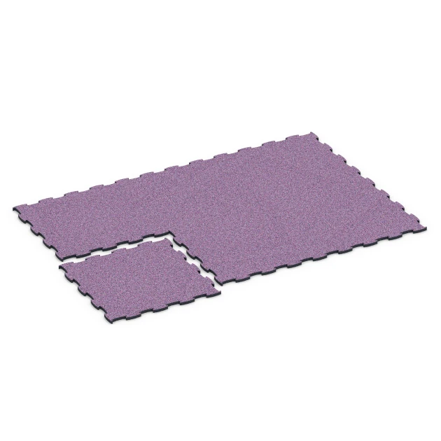 Typische Verlegung oder Einbausituation für den Artikel 6855 von WARCO - Fitness Active podłoga, Farbton Lawenda in der Abmessung 97,1 x 97,1 x 2,8 cm.