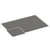 Typische Verlegung oder Einbausituation für den Artikel 6886 von WARCO - Fitness Max Floor System, Farbton Ciemnoszary granit in der Abmessung 97,1 x 97,1 x 2,8 cm.