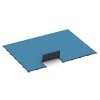 Typische Verlegung oder Einbausituation für den Artikel 7139 von WARCO - Podłoga na siłownię zewnętrzną, Farbton Atlantyk in der Abmessung 60 x 60 x 3 cm | 0,36 m².