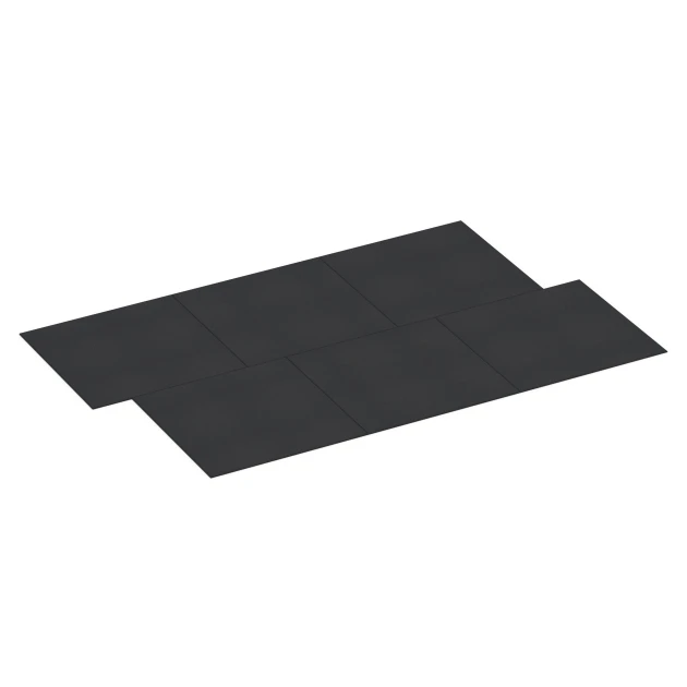 Typische Verlegung oder Einbausituation für den Artikel 7075 von WARCO - Fitness Performance Basic podłoga sportowa, Farbton Antracyt in der Abmessung 100 x 100 x 1 cm | 1,00 m².