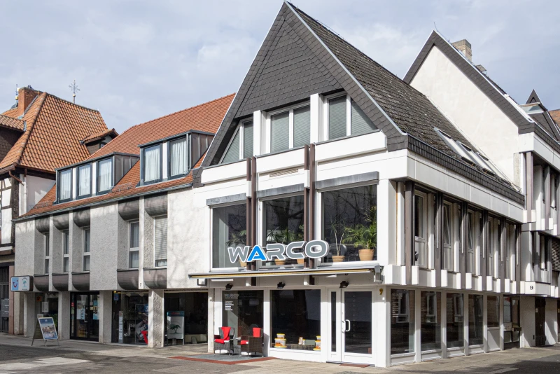 Galeria WARCO z ekspozycją produktów znajduje się w centrum miasta Neustadt an der Weistraße.